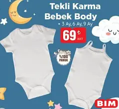 BABYCO TEKLİ KARMA BEBEK BODY BABYCO TEKLİ KARMA BEBEK BODY